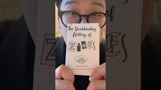 Learning how to make zines at ​⁠the American Bookbinders Museum zines books booktube fyp [upl. by Akined]