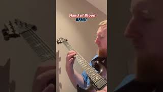 BFMV  Hand of Blood Solo cover solo metal bfmv bullet musician guitarplaying [upl. by Ocirled785]