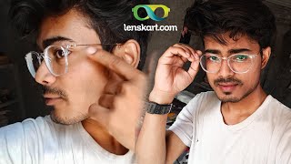 My New EyeGlasses From Lenskart Review amp Unboxing Vlog [upl. by Ahk954]