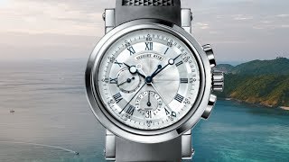 Review Breguet Marine Chronograph Reference 5827 [upl. by Hanavas703]