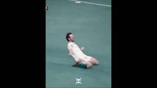 THE LONGEST KNEE SLIDE 😈 shorts footballshorts viral [upl. by Brewer24]