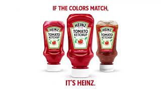 Genius Heinz Commercial  Heinz Pantone Color to detect fake Heinz Ketchup [upl. by Felipe689]