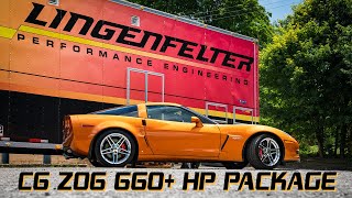 Lingenfelter C6 Corvette Z06 660 HP Package Chassis Dyno [upl. by Screens]