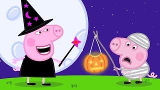 Peppa Pig Nederlands  Halloween Aankleden  Griezeligober 🎃  Tekenfilms voor kinderen [upl. by Ursala]