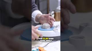 Centering Clay with NATIONAL GEOGRAPHIC Pottery Wheel for Kids [upl. by Lehcin]