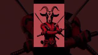 Goatpool Unleashed The Horned Merc with a Mouth deadpool goat [upl. by Hwang]