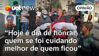 No Dia de Finados não podemos esquecer dos mortos em Israel Gaza e pela covid no Brasil  Sakamoto [upl. by Enitsej537]