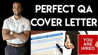 Build The Perfect Cover Letter For QA Jobs Step By Step [upl. by Anileme]