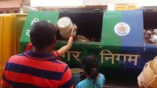 Segregation at Source Door to door waste collection [upl. by Wilscam]