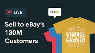 Learn How to Make Money on eBay with Printify [upl. by Godrich]