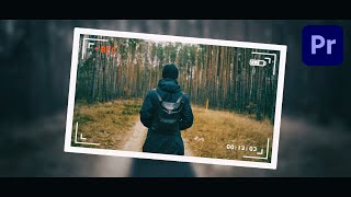 Snapshot Photo Freeze Frame Effect in your video  Premiere Pro Tutorial [upl. by Conover]