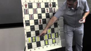 Chess for Beginners with GM Yasser Seirawan BackRank Checkmate  20130714 [upl. by Galitea]