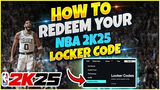 How To Redeem YOUR Locker Codes In Nba 2k25  Unlock Your Bonus Content Ps5 Xbox Nintendo Switch [upl. by Adebayo11]