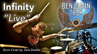 Benjamin Trick  Infinity  Live  Drum Cam [upl. by Ahcsropal]