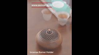 Beautiful Traditional Home Decor Ceramic Incense Burner Holder now available in wwwasmiatcom [upl. by Euhc364]