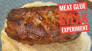 Meat Glue Steak Experiment Are you purchasing meat glued products [upl. by Nodnek]