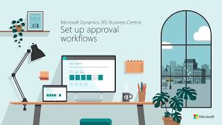 How to set up approval workflows in Dynamics 365 Business Central [upl. by Assenej208]