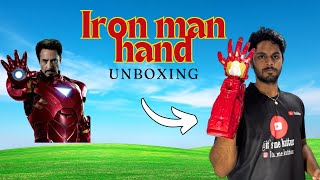 New iron man hand gun unboxing detailed review itsmekuttuzztoys [upl. by Atilahs]