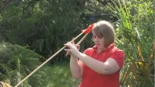 Atlatl Demonstration [upl. by Dressel666]