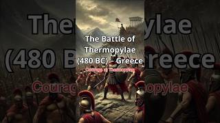 THE BATTLE OF THERMOPYLAE SIMPLIFIED Courage at Thermopylae [upl. by Suirtemed]