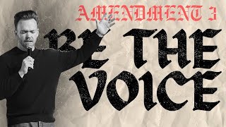 Be The Voice  Johnathon James Barlow  Amendment 3  Part 1 [upl. by Madda]