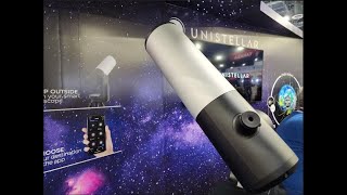 UniStellar Smart Telescope  eQuinox 2  eVscope 2  CES 2023 [upl. by Ellohcin]