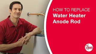 How to Replace a Water Heater Anode Rod [upl. by Aerdnaeel]