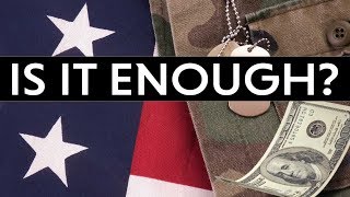 Can You Live Off Military Retirement  How Much Do You Get [upl. by O'Dell]