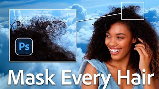 The Single Best Way to Mask Hair in Photoshop [upl. by Ahsei]