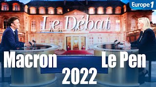 Revivez lintégralité du débat MacronLe Pen de lentre deuxtours 2022 [upl. by Sethi]