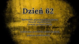 62 dzień  Codzienna powtórka przed maturą  podstawa [upl. by Atela]