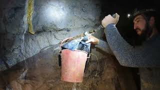 Sallet mine fluorspar fluoride part 2 stupid dangerous ladders [upl. by Anrim]