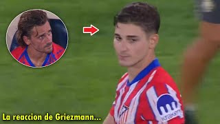 DEBUT de JULIAN ALVAREZ con ATLETICO de MADRID HOY [upl. by Schurman]