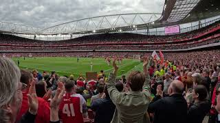 DECLAN RICE ARSENAL GOAL and celebration ⚽⚽⚽ arsenal gopro [upl. by Anoval]