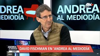 David Fischman en Andrea al Mediodía  Programa del 9 de Octubre de 2018 [upl. by Alber]