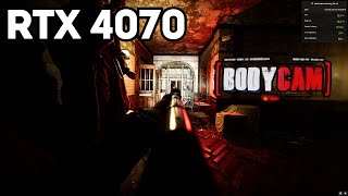 INSANE Zombie Asylum Breakout in Bodycam Game  Halloween Special Zombie Mode Benchmark [upl. by Htinek]