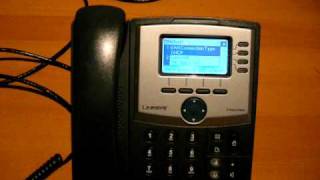 Linksys SPA942 IP phone [upl. by Gaither]