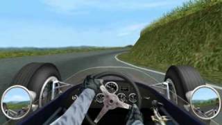 Grand Prix Legens  Nurburgring World Record  Onboard Lap  Mod 1965  Brabham BT7 [upl. by Annenn]