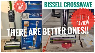 Walmart BISSELL HF3 CrossWave Cordless WeDry Vacuum REVIEW Its JUST OK Not The Best [upl. by Ellak812]