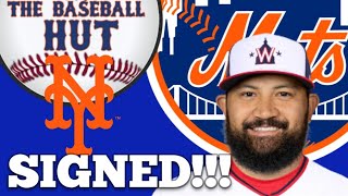 Mets sign Nationals RHP reliever with invite to 2025 spring training [upl. by Ayocal823]