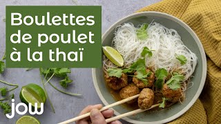 Boulettes de poulet a la thaï [upl. by Thinia567]