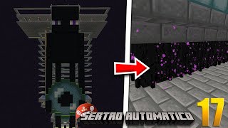 FIZ A FARM DE ENDERMAN DO VINICCIUS13  Em Busca do Sertão Automático 17 [upl. by Cob]