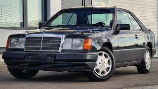 1992 MercedesBenz W124 Coupe 320CE 220HP Black Pearl Metallic  Getrag 5Gang Dogleg Gearbox [upl. by Sloan]