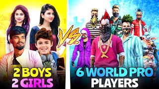 🥳பாம் பக்கிரி Is Back🥳 2 GIRLS AND 2 BOYS VS 6 WORLD PRO PLAYERS FUNNY GAMEPLAY TAMIL214 [upl. by Gasperoni]