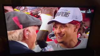 Lombardi Trophy gets awarded to Chiefs officially [upl. by Miculek]