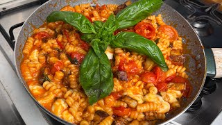 Non dimenticherò mai la ricetta della pasta siciliana 😋🇮🇹food italianfoodlover italiancuisine [upl. by Anomahs]