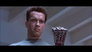 Terminator 2 Arm cutting scene HD 1991 [upl. by Corry110]