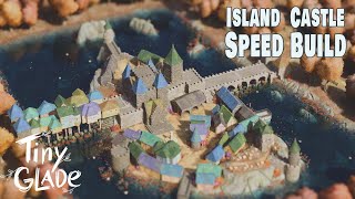 Cozy Island Castle Speed Build [upl. by Cathi]