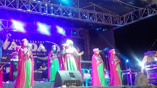 BERDARAH LAGI  QASIDAH EL WAFDA LIVE TEGALARUM 2019 [upl. by Nomla]