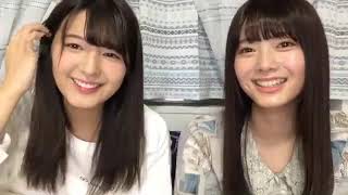 2019年06月04日 欅坂46 Showroom  関有美子 amp 田村保乃 Seki Yumiko amp Tamura Hono [upl. by Marney]